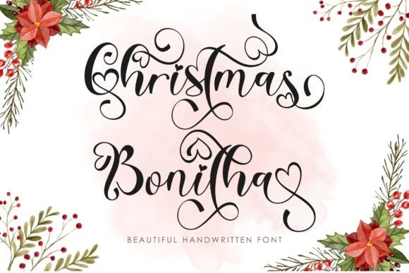Christmas Bonitha: Your Go-To Handwritten Font for Elegant Designs
