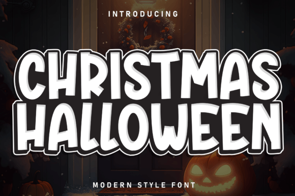 Christmas Halloween: A Sweet Handwritten Font for Creative Projects