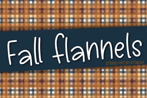 Fall Flannels: A Handwritten Font for Seasonal Charm