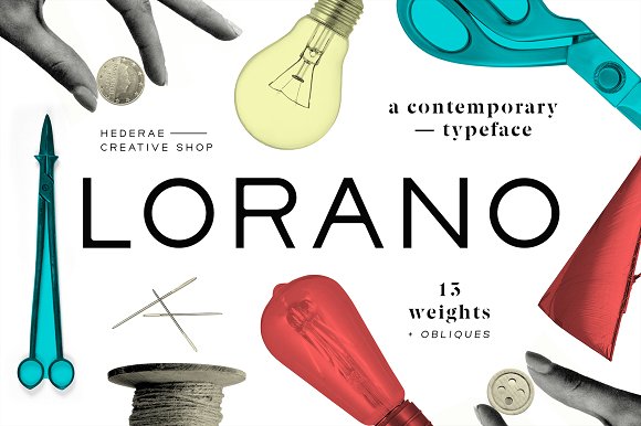 Lorano: A Modern Sans Serif for Sharp, Geometric Branding