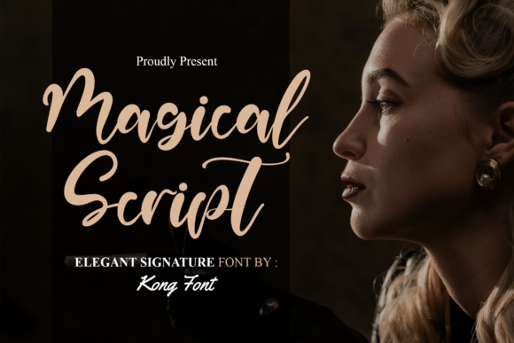 Magical Script: A Modern Font for Playful Branding