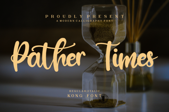Pather Times: A Script Font for Elegant and Modern Designs