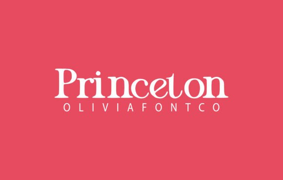 Princeton: A Handwritten Font with Authentic Romantic Style