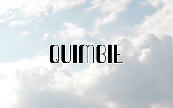 Quimbie: A Bold Display Font for Modern Brands