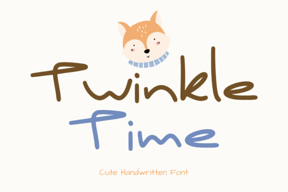 Twinkletime: The Handwritten Font with a Playful Heart