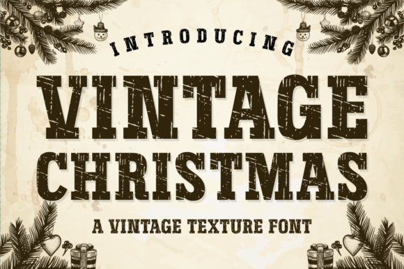 Vintage Christmas: A Typeface of Holiday Nostalgia